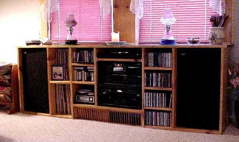 The Installed Stereo Cabinet